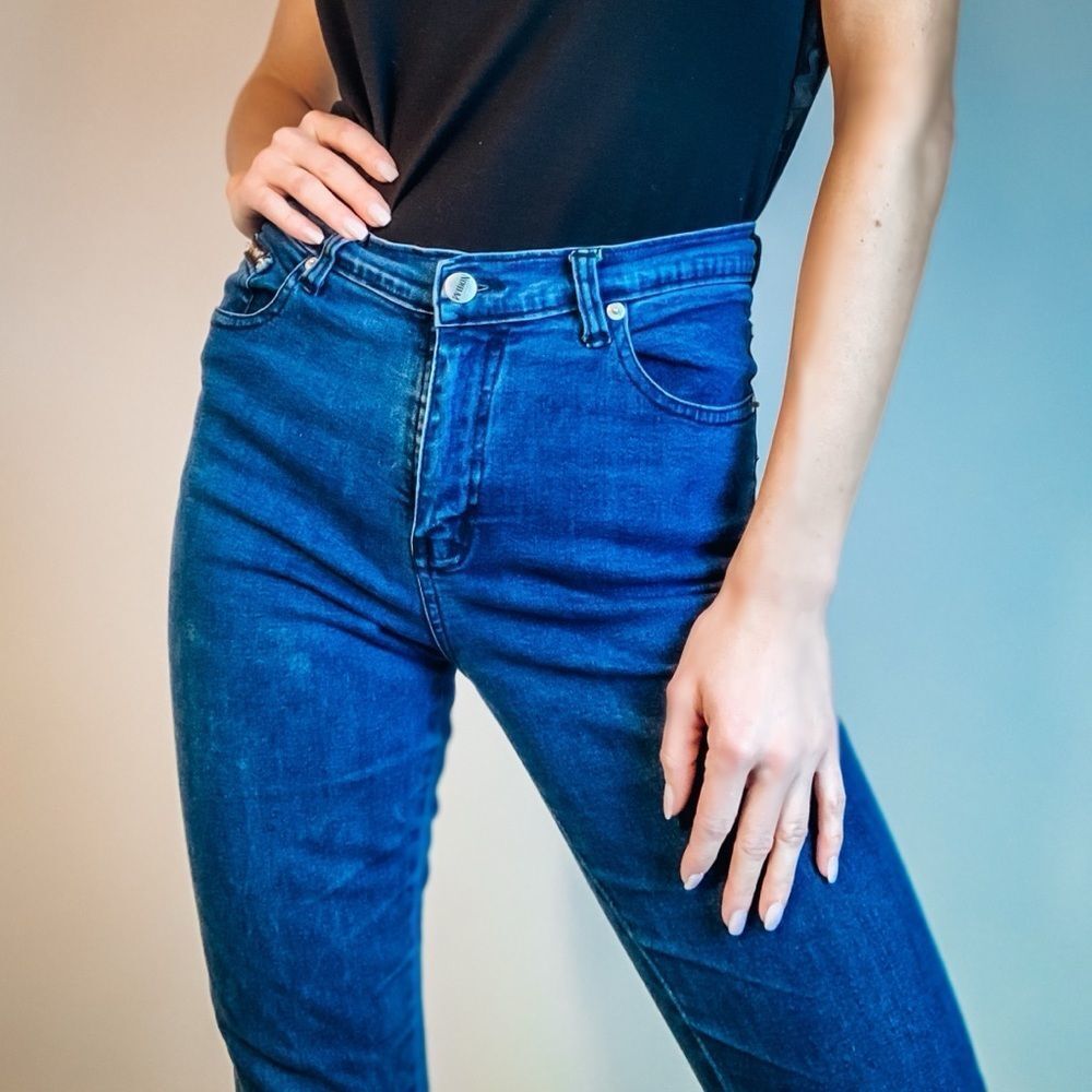 Vintage ultra high rise skinny jeans